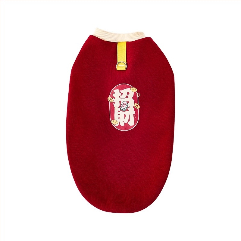 Macska téli pulóver fleece-béléssel, melegen tartó, vastag, ünnepi dizájn