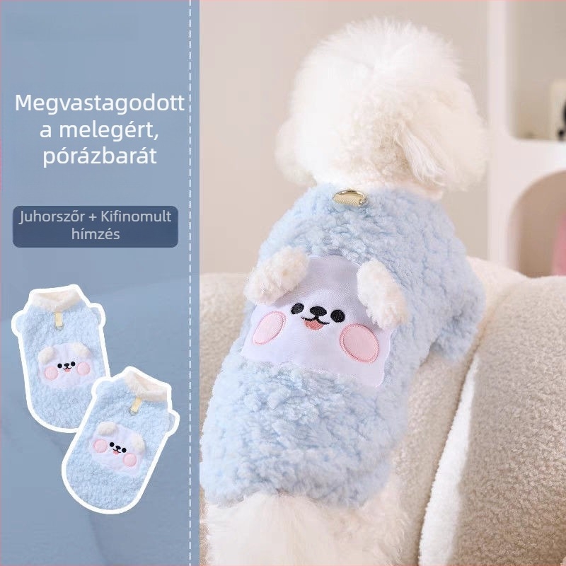 Kisállatruha kistestű kutyák és macskák számára – Teddy, Bichon, Schnauzer, Pomeranian, Corgi; Anyag: Sweatshirt cloth; Uniszex; Kategória: kisállat ruházat