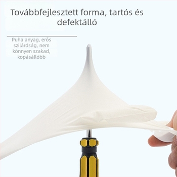 Egyszer használatos latex és PVC vizsgálati kesztyűk, orvosi, fogorvosi és laboratóriumi felhasználásra