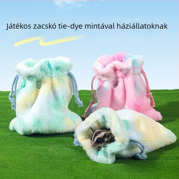 Hamsterfészek és alvó készlet, anyag fű, kerek forma, vízálló, Weibi márka
