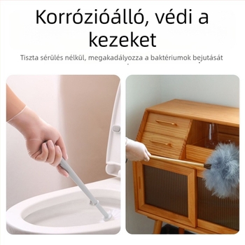 Egyszer használatos háztartási kesztyű TPE-ből, élelmiszer-minőség, átlátszó mintázat, 0,02 mm vastagság, 28 cm hosszú, 100 darab/doboz