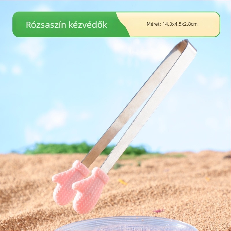 Hamster etető klipe – harapás elleni interaktív játék a unalom elűzésére, 304 rozsdamentes acélból, nassolnivalók és mealworms