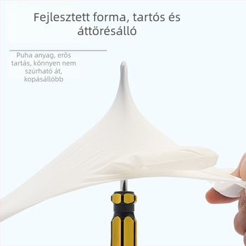 Pang Han egyszer használatos latex orvosi kesztyűk, orvosi használatra, engedélyszám 20152140239