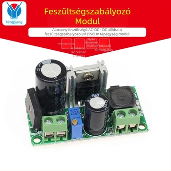 Alacsony feszültségű AC-DC léptető tápegység modul DC-DC állítható LM2596HV