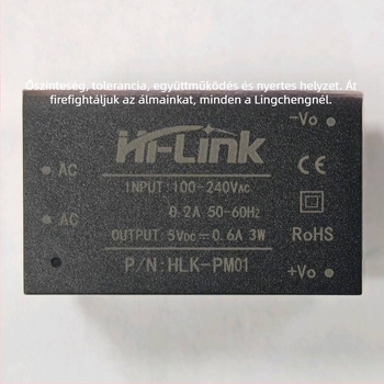 HLK-PM01 AC-DC tápegység modul dugaszolható