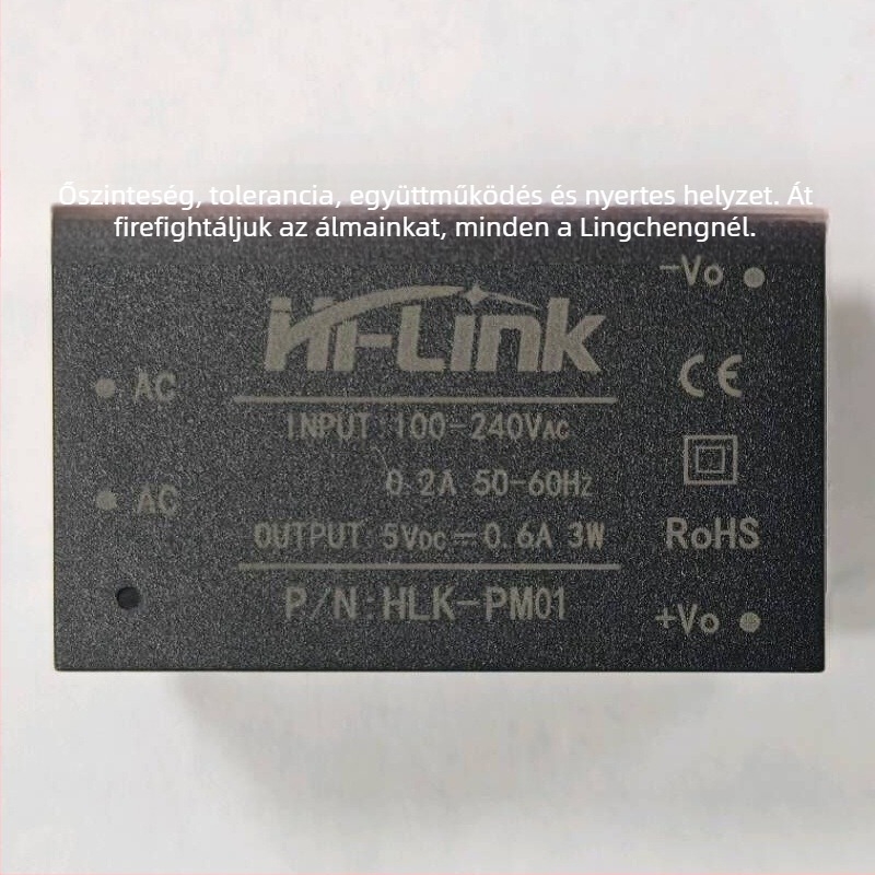 HLK-PM01 AC-DC tápegység modul dugaszolható