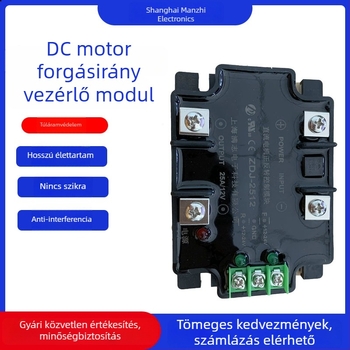 DC motor előre-hátra vezérlő modul ZDJ-2512, 12-24V
