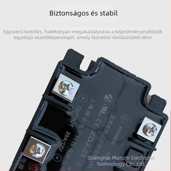 DC motor előre-hátra vezérlő modul ZDJ-2512, 12-24V