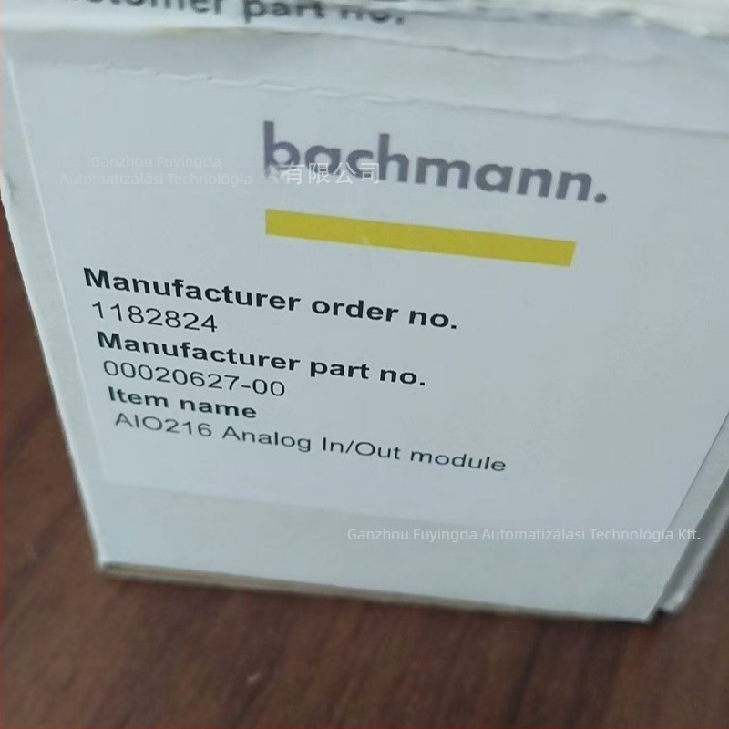 AIO216 Bachmann modul – Áramellátás: Alapértelmezett