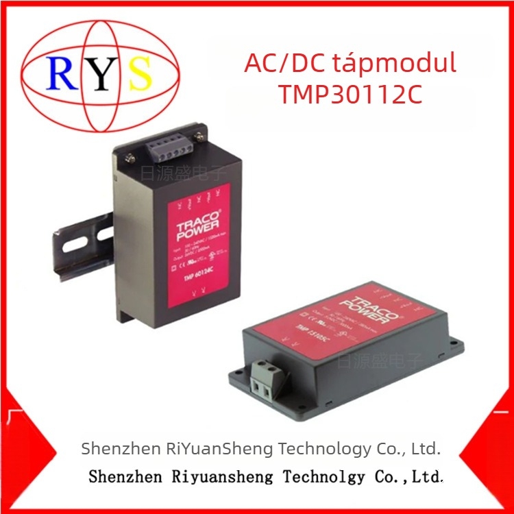 TRACO Power TMP 30112C AC/DC konverter modul, 12V 30W