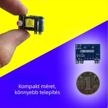 Izolált tápegység modul 220V-ról 5V-ra, 700 mA, kapcsoló típusú, bemenet 220V/110V