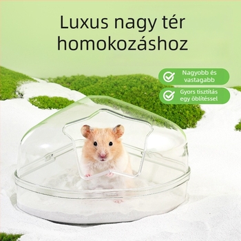 Hamster játék – háromszög alakú, kettős funkció, emelt alap; Anyag: Egyéb; Márka: Half purple half red; Kategória: Kisállat eledel; Importálás: Nem