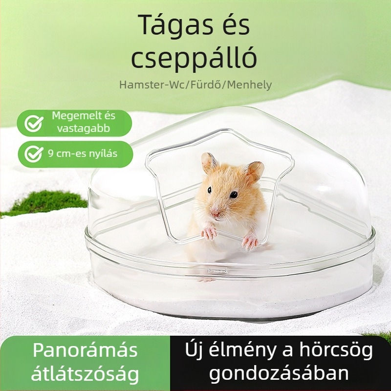 Hamster játék – háromszög alakú, kettős funkció, emelt alap; Anyag: Egyéb; Márka: Half purple half red; Kategória: Kisállat eledel; Importálás: Nem