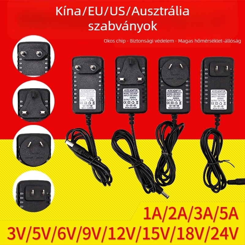 Shancona AC/DC tápegység, bemenet 110-240V, kimenet 12V 1A