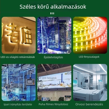 Vichy LED kijelző tápegység, Switching Power Supply sorozat, hatásfok 85%, tömeg 200 g, védelmi szint 54