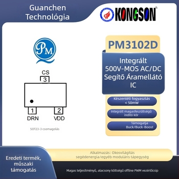Source Micro PM3102D offline PWM-vezérlő IC AC/DC segédtápegységhez