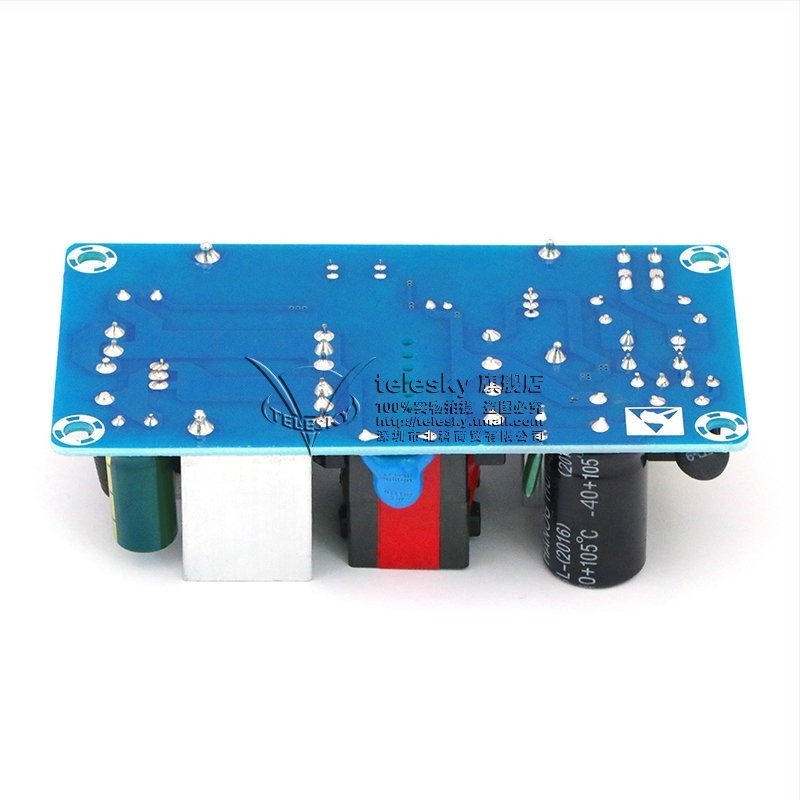 12V nagy teljesítményű kapcsolóüzemű tápegység modul, léptető szabályozó, üres PCB 12V/8A