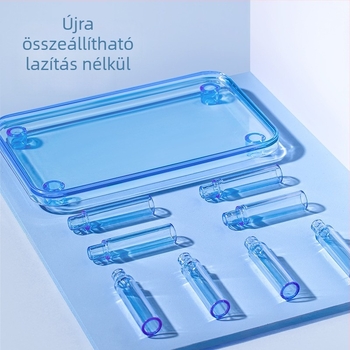 Hörcsög két szintű platformos ketrec — PS anyagból, kisállatok számára