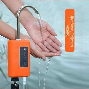 Hengku intelligens szenzoros halászathoz való vízellátó pumpa oxigenizációval és kézmosó pumpával – teljesen vízálló kültéri elektromos szivattyú