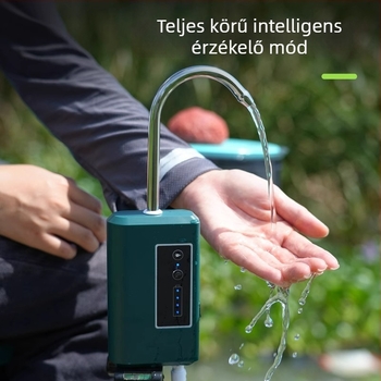 Hengku intelligens szenzoros halászathoz való vízellátó pumpa oxigenizációval és kézmosó pumpával – teljesen vízálló kültéri elektromos szivattyú