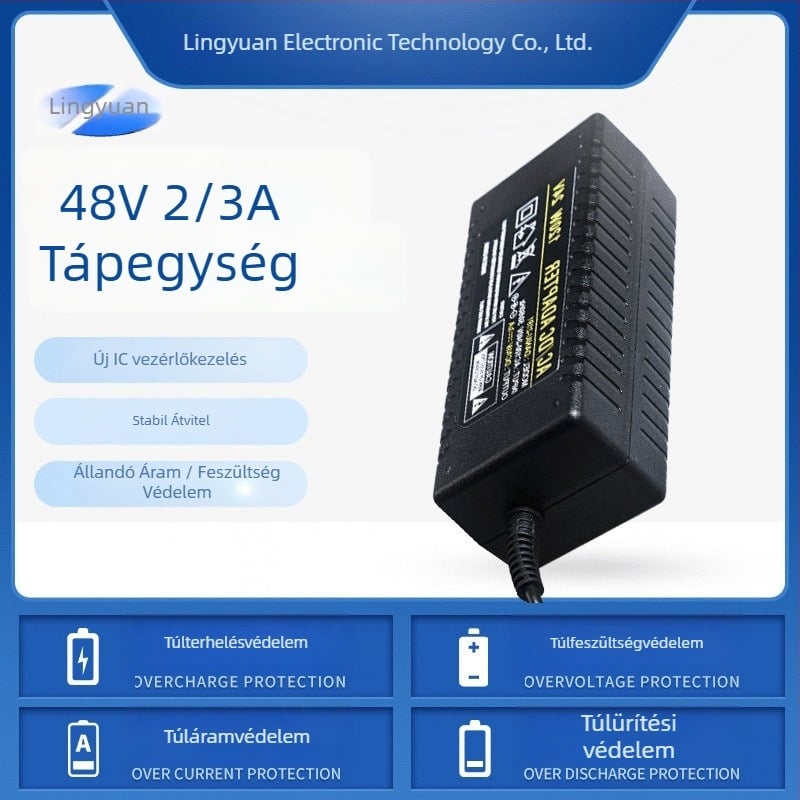 PoE optikai kapcsoló tápegység, központosított, 48V DC kimenet 3A (144W), bemenet 220V AC, típus: kapcsoló tápegység