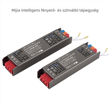 Tuya intelligens LED-szalag tápegység, 24V DC, Bluetooth/Zigbee, beépített kapcsoló, fokozatmentes két tónusú fényerő-szabályozás