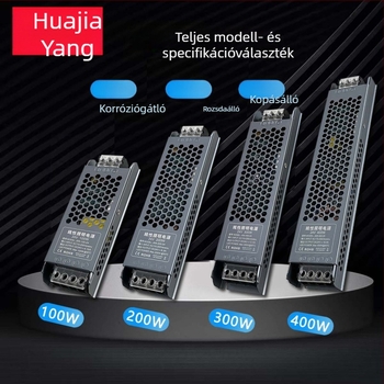 LED szalag világításához tápegység, csendes alacsony feszültségű meghajtó és vezérlő, 12/24V