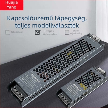 LED szalag világításához tápegység, csendes alacsony feszültségű meghajtó és vezérlő, 12/24V
