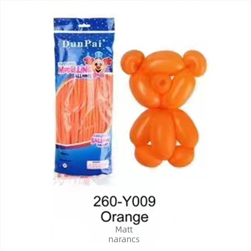 Latex léggömb, Magic Balloon típus, mágikus szalag formájú, 1,8 g tömeg, alkalmas születésnapokra, kempingezésre, Qixi és Gyermeknap