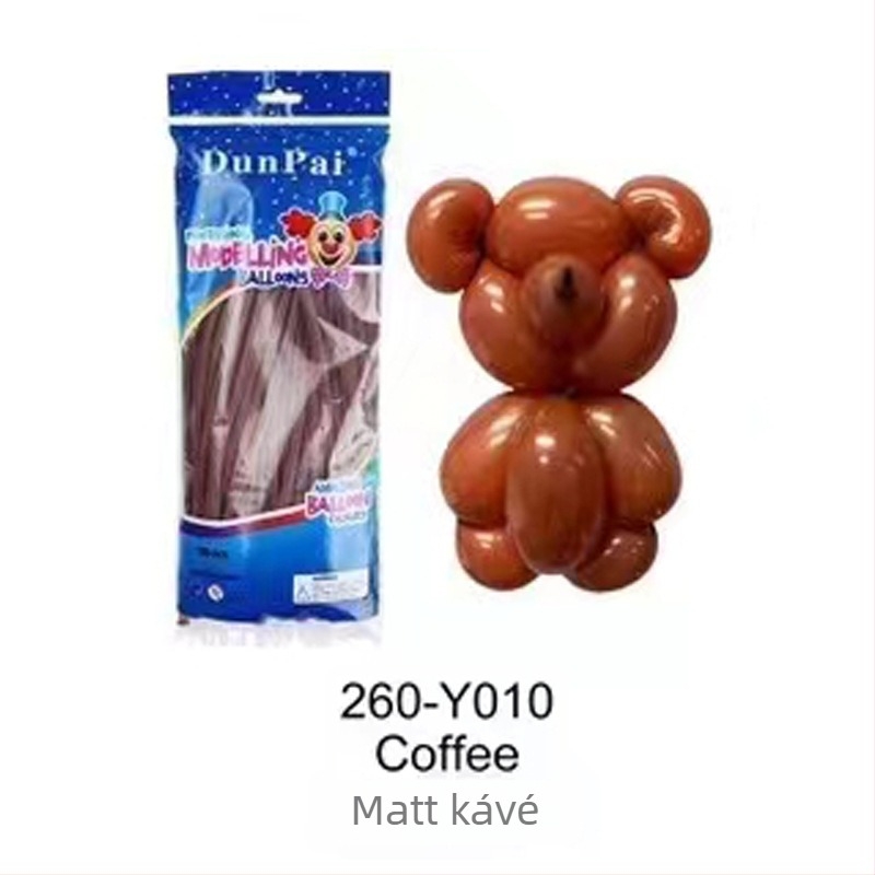 Latex léggömb, Magic Balloon típus, mágikus szalag formájú, 1,8 g tömeg, alkalmas születésnapokra, kempingezésre, Qixi és Gyermeknap