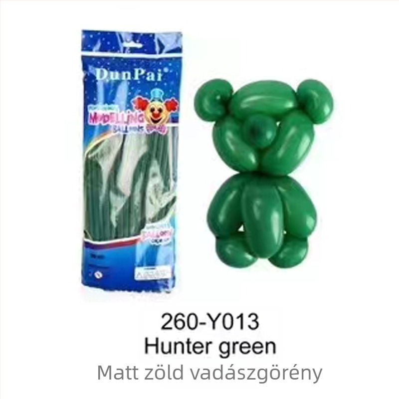Latex léggömb, Magic Balloon típus, mágikus szalag formájú, 1,8 g tömeg, alkalmas születésnapokra, kempingezésre, Qixi és Gyermeknap