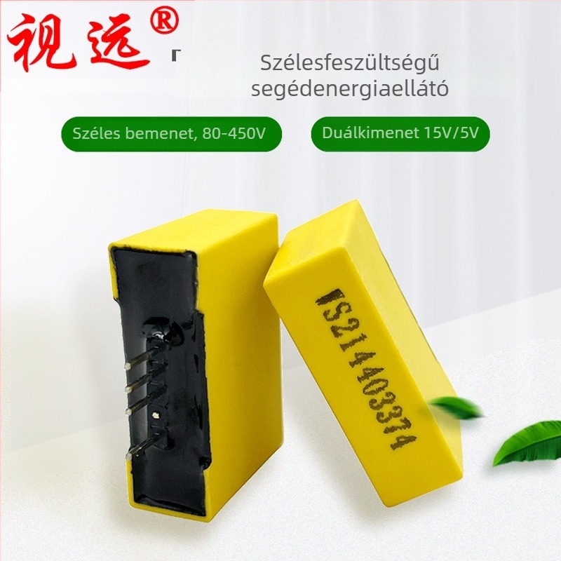 Inverterhez tartozó segédáramellátó modul – DC bemenet 400V, 15V/5V kimenet, 70% hatékonyság, IP68 védelem, kapcsolóüzemű tápegység