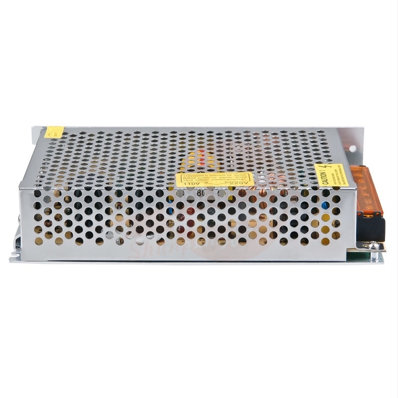 LED kapcsolóüzemű tápegység LED-szalag modulokhoz, 12V 15A, 180W, 98% hatékonyság, bemenet 110-220V, 50-60Hz