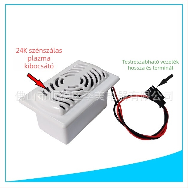 Űrkapszula negatív ionos plazma-generátor modul szűrő — márka Jm, modell Jmc-ac/dc12s6040, elektronikai anyagok