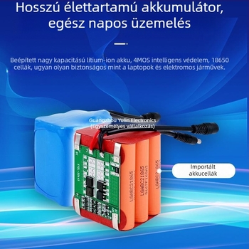 Napelemes tó aerátor kültéri használatra, zaj 11 dB, AC tápegység
