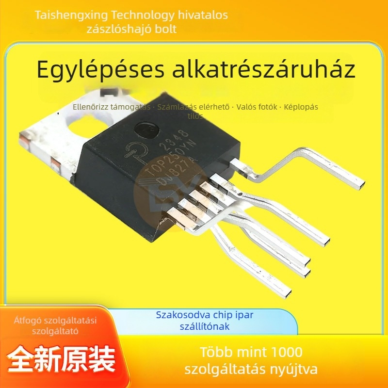 TOP250YN teljesítménykezelő IC, offline AC-DC konverter, TO-220-7C, 290 W, 66–132 kHz