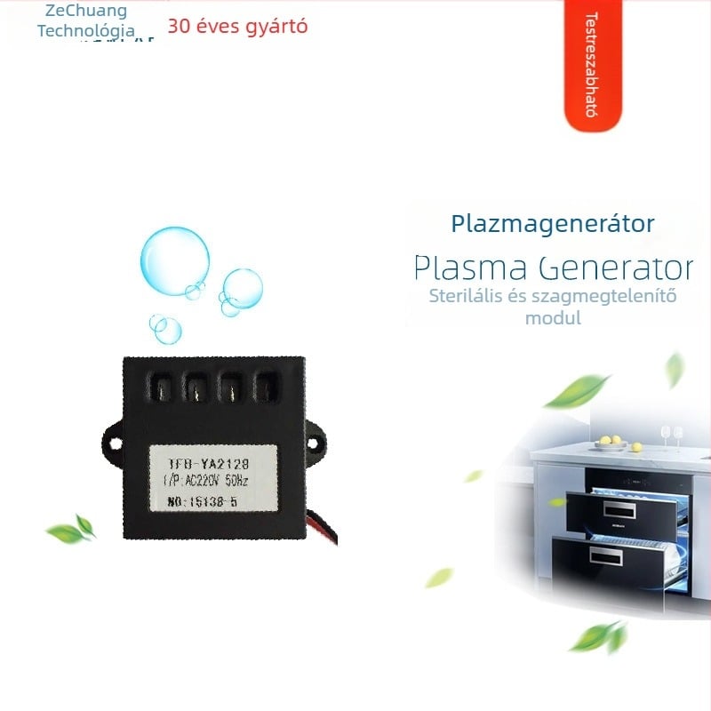 TRUMPXP Plazma Generátor Modul (TFB-Y128) Mosogatógépekhez és Deszinfekciós Szekrényekhez – Sterilizálás, Penészmegelőzés, Szageltávolítás – AC220V