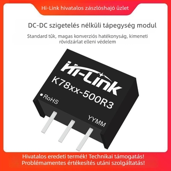 DC-DC nem izolált tápegység modul, 24V-ról 3.3V/9V/±5V/±12V/±15V, szabályozott kimenet, rövidzárlat elleni védelem