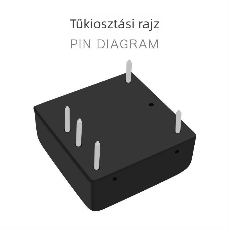 110V–12V DC izolált tápegység modul, URB1D12YMD-12WR3, szabályozott egyetlen kimenettel