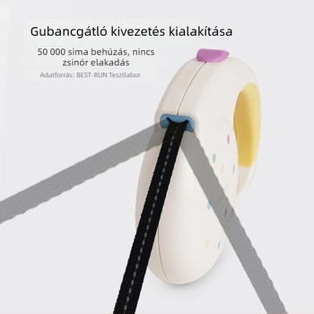 Automata behúzható macska- és kiskutyapóráz