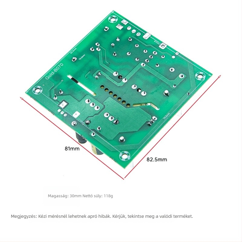 AC-DC kapcsoló tápegység panel, bemenet 220V AC, kimenet DC24V, 5A/6A, üres panel a T12 forrasztóállomáshoz