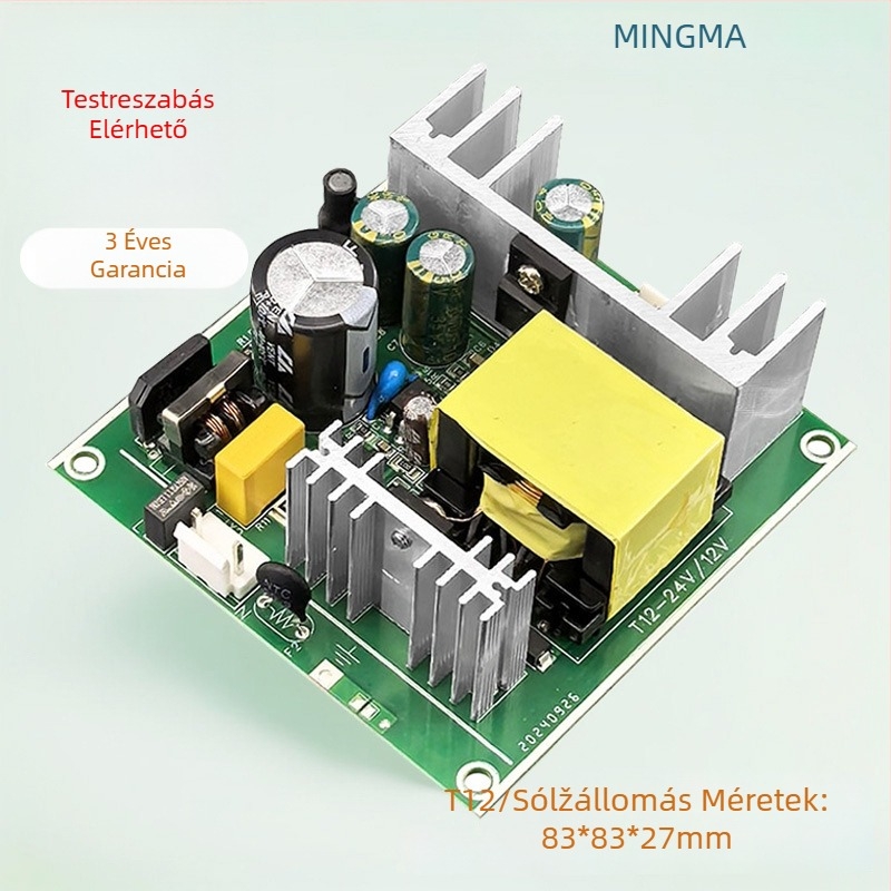 T12-24V10A Forrasztóállomás tápegység – 240W, PWM-vezérlés, bemenet 100-240V, kimenet 24V 10A, sorozat T12
