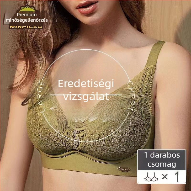 Vezeték nélküli push-up melltartó 3/4 kosár, egészség energiakővel, modell 8168, Zhongmai Youpin