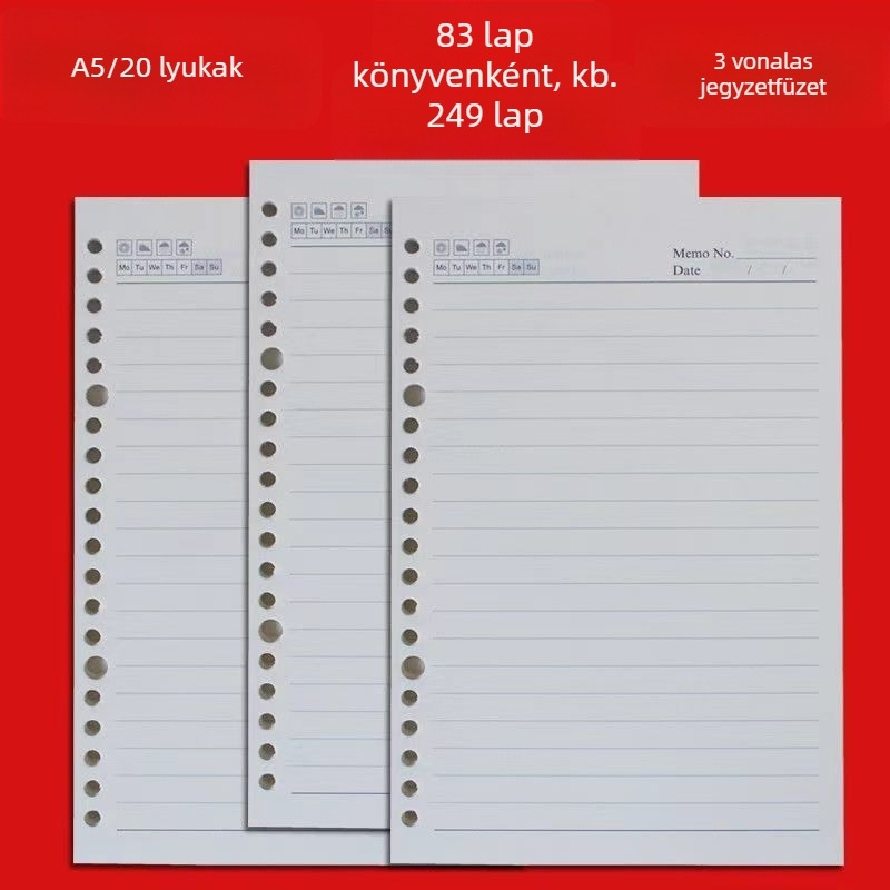 A5-ös hatszög lyukú belső oldalak – cserélhető mag