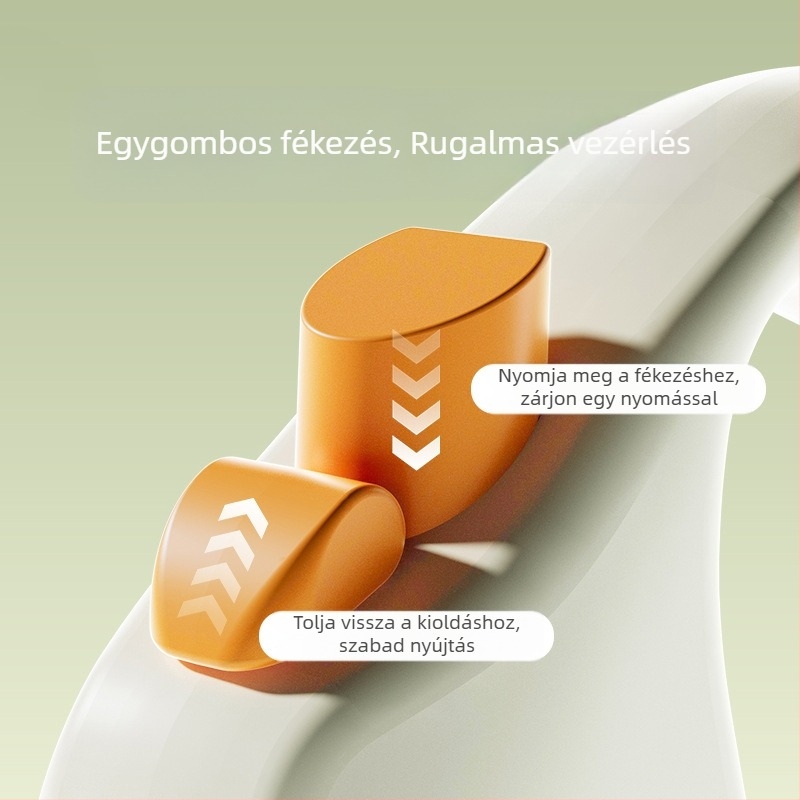Automata visszahúzható kutyalánc, egyszínű, egyszerű dizájn kicsi és közepes méretű kutyáknak
