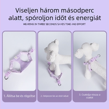 Kutyamell-hám – vászon anyag, modell FB-8034