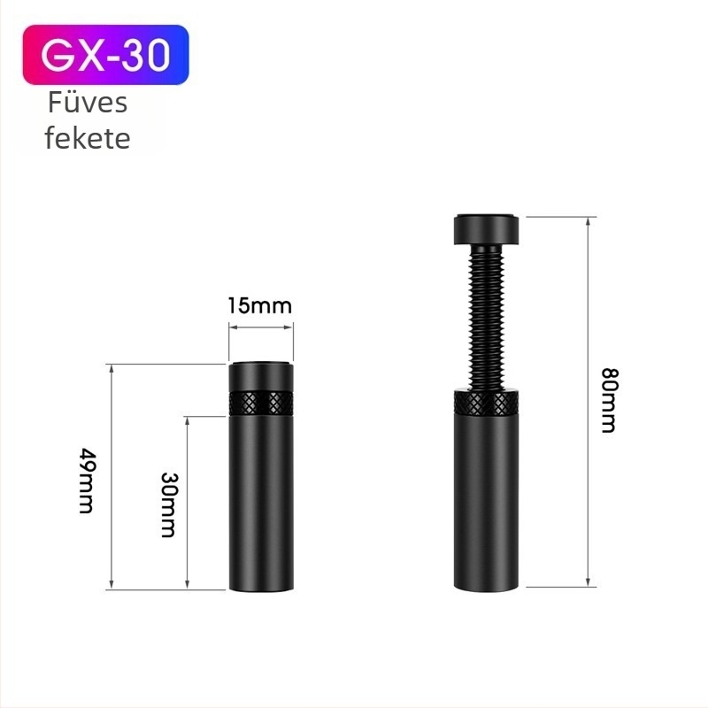 Grafikus kártya tartó – alumínium keret mágneses alappal, ITX mini PC-hez, többirányú állíthatóság, anti-hajlítás