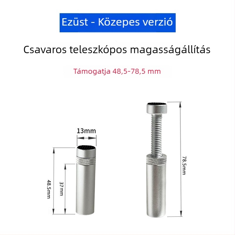 Grafikus kártya tartó – alumínium keret mágneses alappal, ITX mini PC-hez, többirányú állíthatóság, anti-hajlítás
