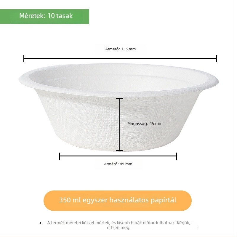 Egyszer használatos papírtál kutyáknak és macskáknak, 350 ml/500 ml, anyag: Egyéb, kategória: háziállat étkezőedények