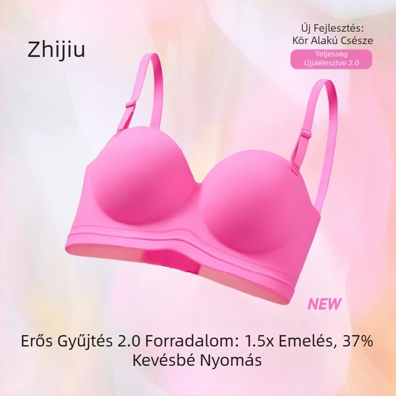 Melltartó nyúlfül kupával - Nylon/Poliamid, pamut bélés, gyors száradás, fix dupla pántok